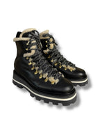 2023 Jimmy Choo Shearling Lined 'Chike' Hiking Boots - Size 41