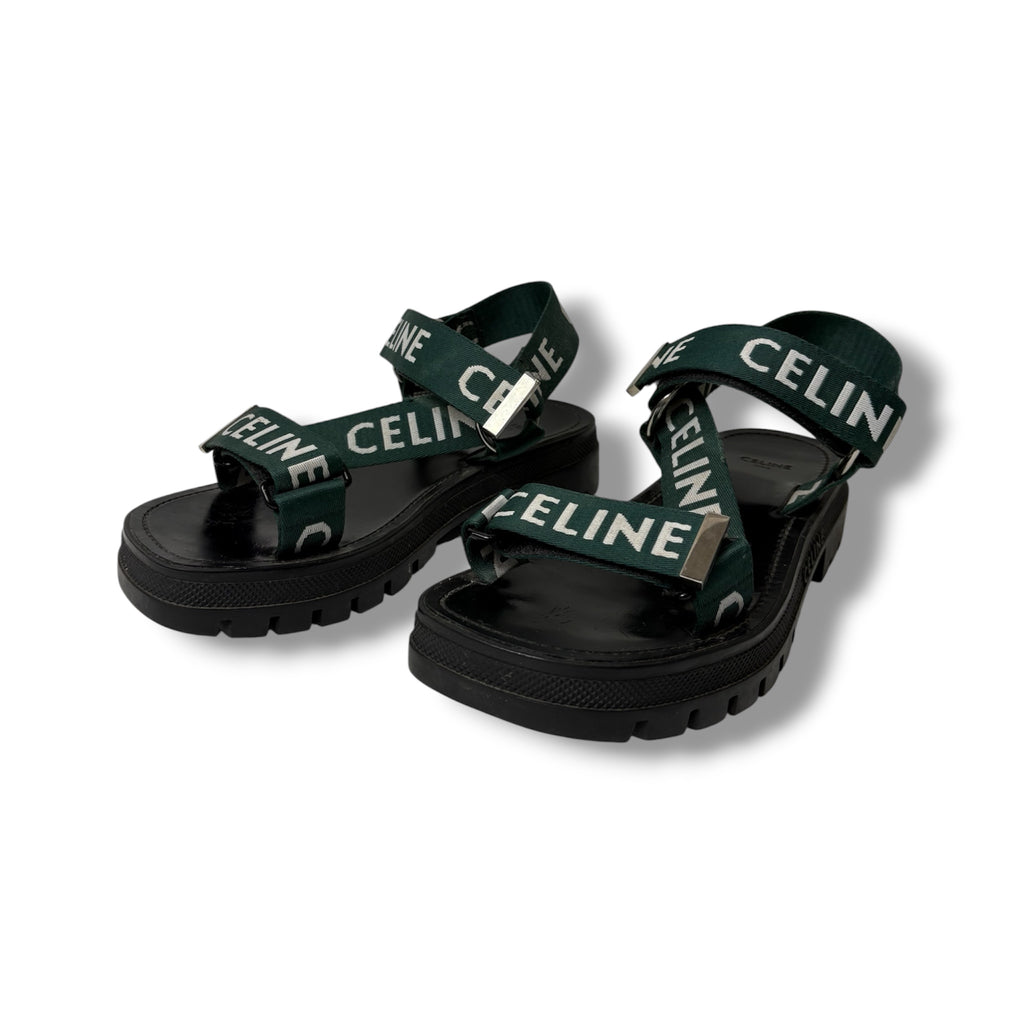 2022 Celine 'Leo' Sandals - Size 39 - Very Good Condition