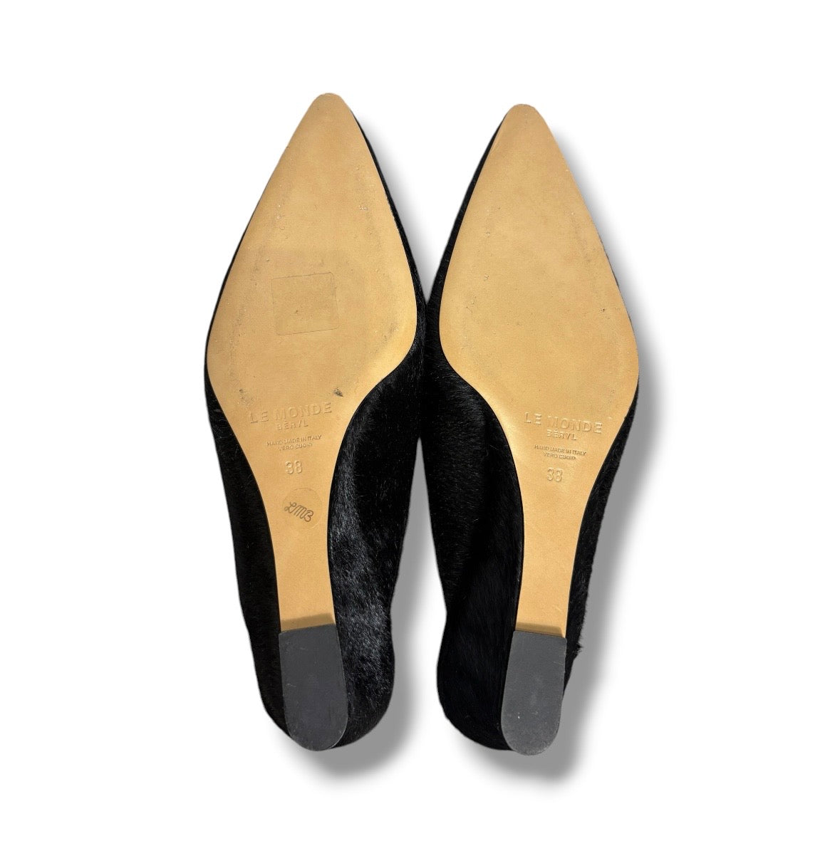 Le Monde Béryl 'Victoria' Micro Wedge - Size 38 - Excellent Condition