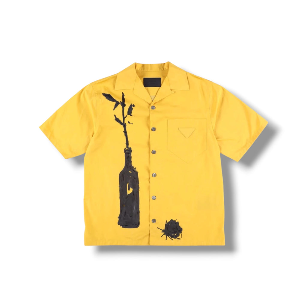2022 Prada Mens Printed Shirt - Size Small - Brand New With Tags