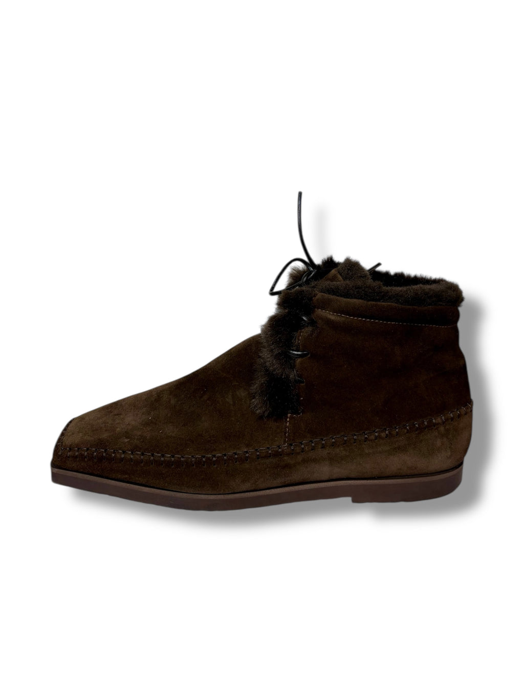 Totême Suede Lace Up Moccasin - Size 41 - Brand New With Tags