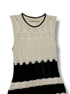 2024 Vanessa Bruno 'Aimee' Crochet Midi Dress - Size XS - Excellent Condition