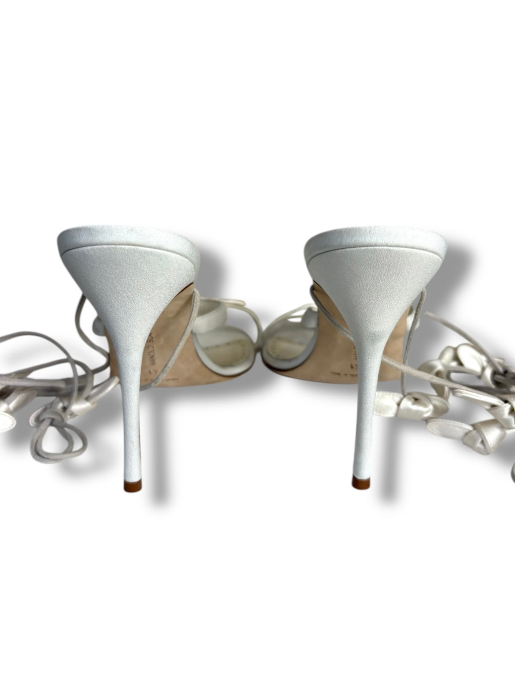 Manolo Blahnik 'Fiocco' Wrap Around Sandal - Size 41