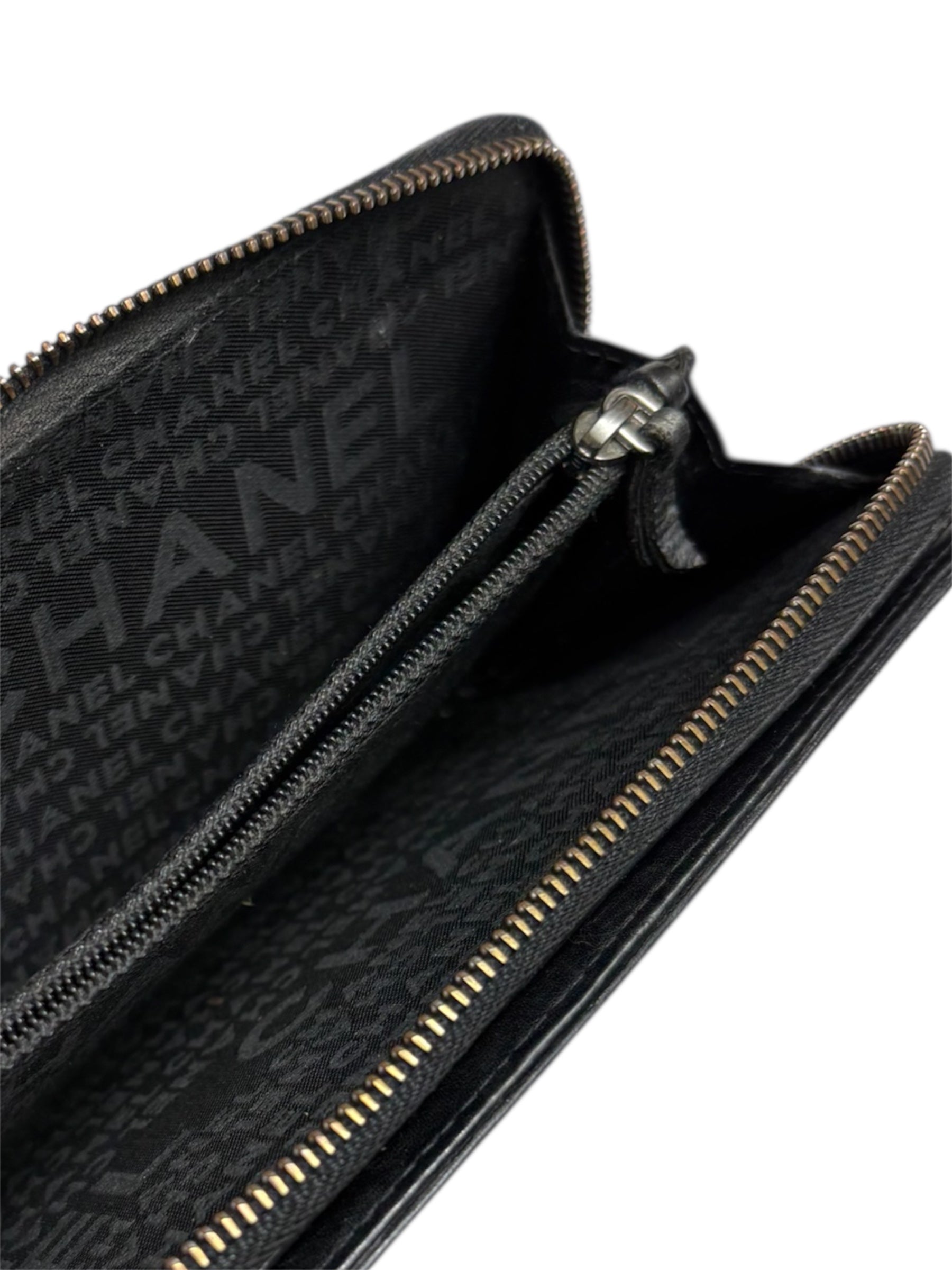 Chanel Matelassé Lambskin Long Wallet