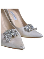 Jimmy Choo Satin Pumps - Size 41 - Good Condition