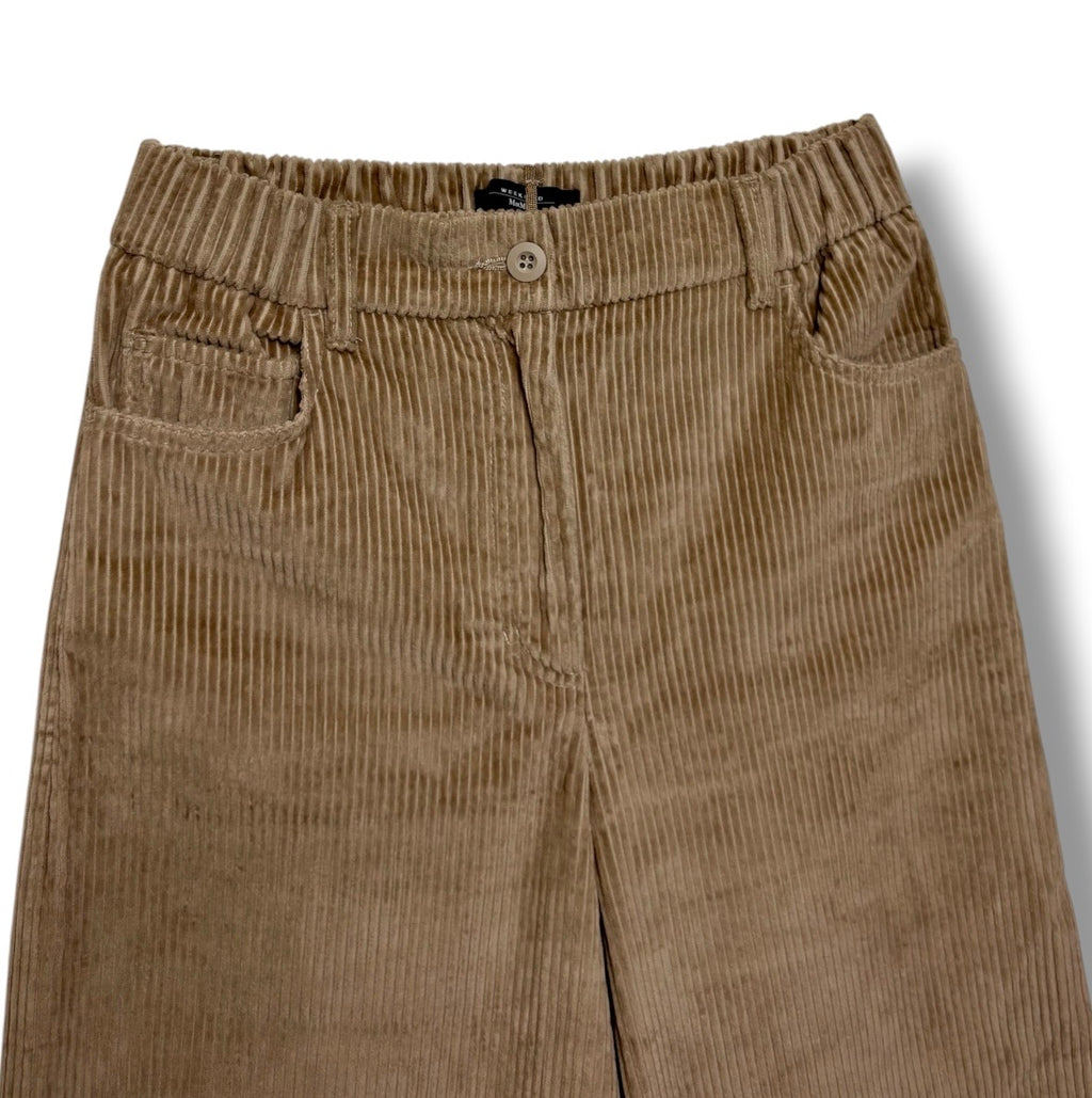 Weekend MaxMara Wide Velvet Corduroy Trousers - Size XS - Never Worn
