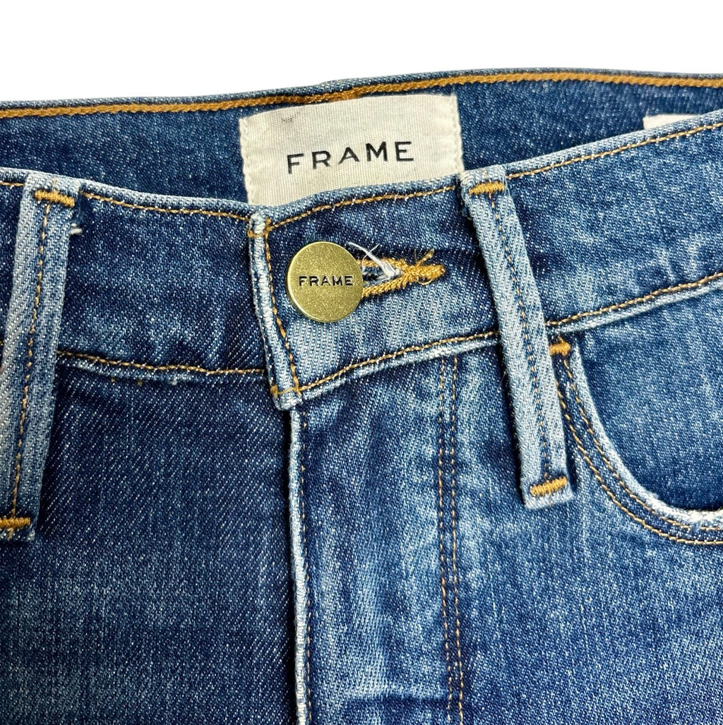 Frame Le Sylvie Slender Straight Jeans - Size 23 - Excellent Condition