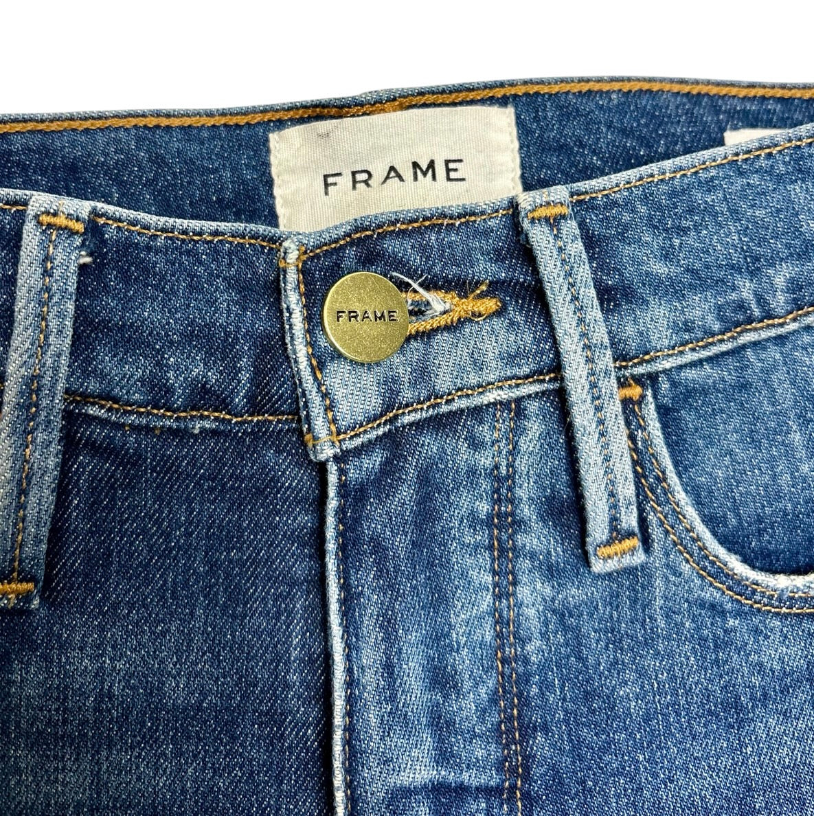 Frame Le Sylvie Slender Straight Jeans - Size 23 - Excellent Condition
