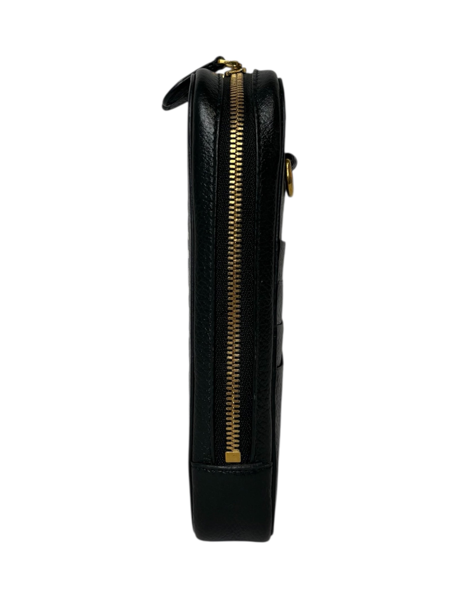 Balenciaga Leather 'Cash Zip Phone Holder' Bag