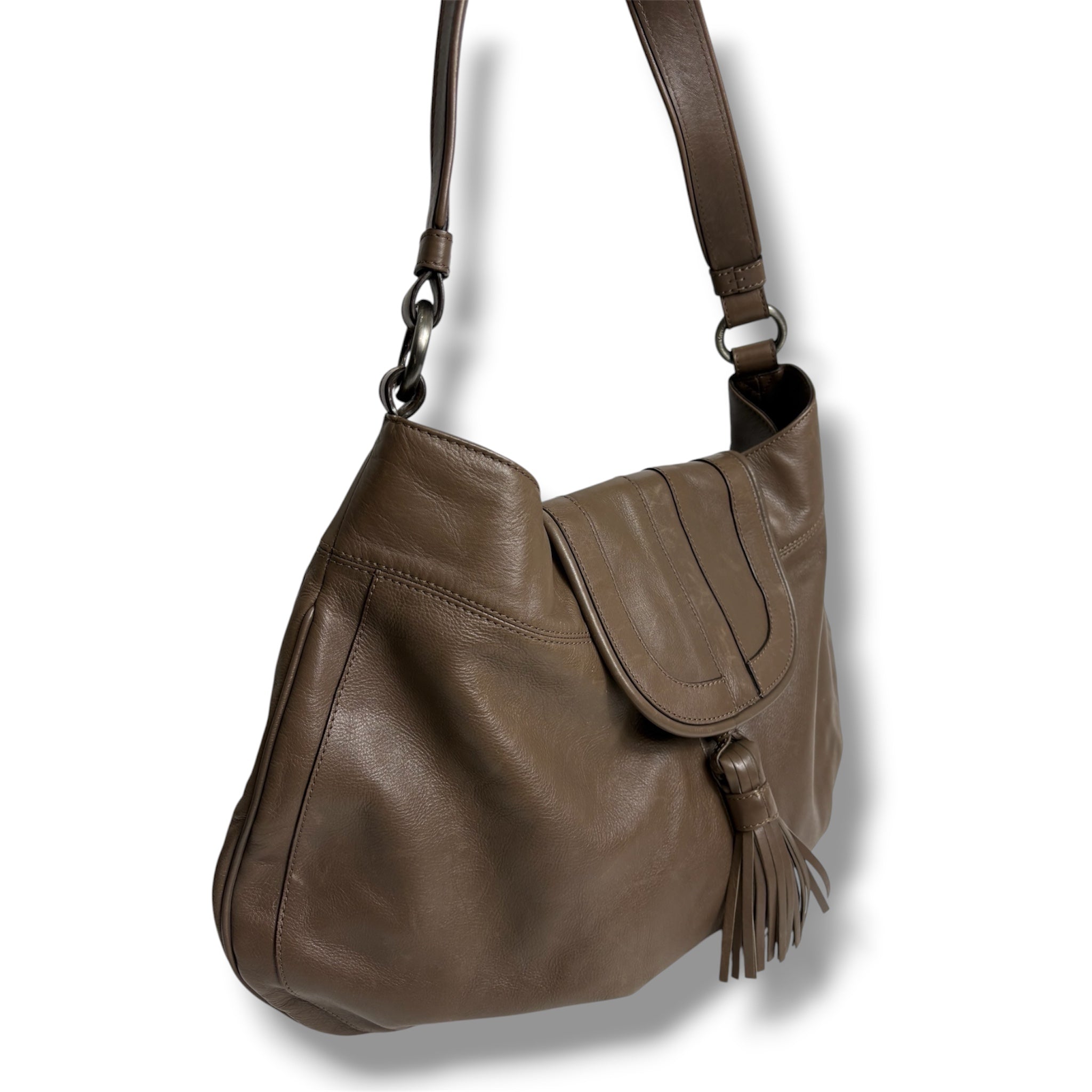 Max Mara Boho Tassel Shoulder Bag - Very Good Condition
