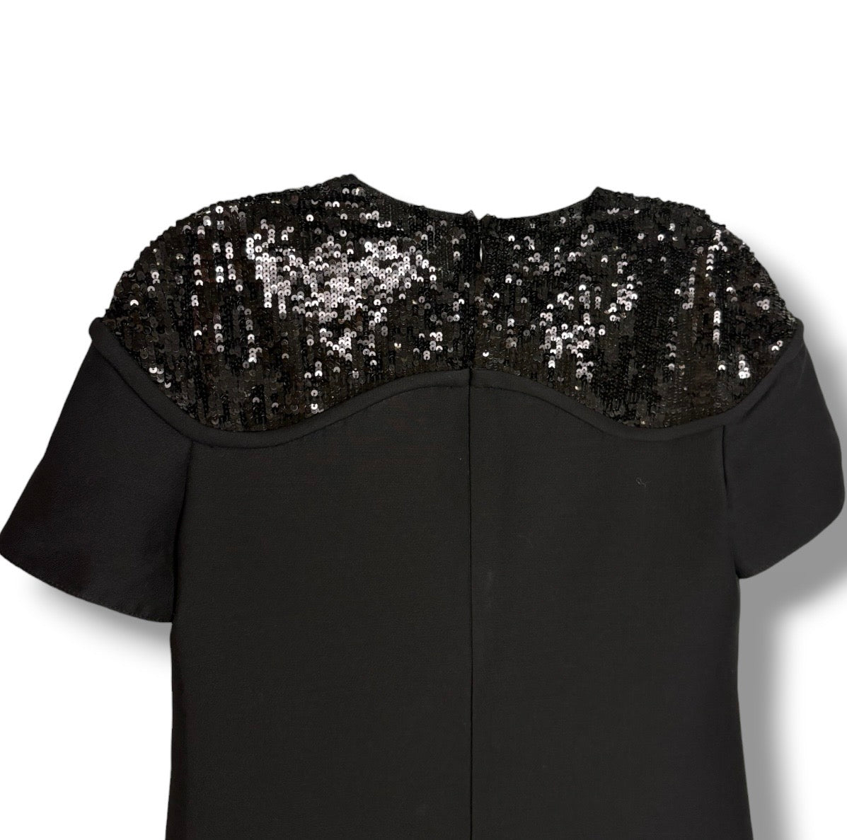 Valentino Crepe and Sequin Mini Dress - Size 38 - Excellent Condition