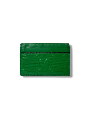 2020 Gucci GG Emblem Card Holder - Excellent Condition