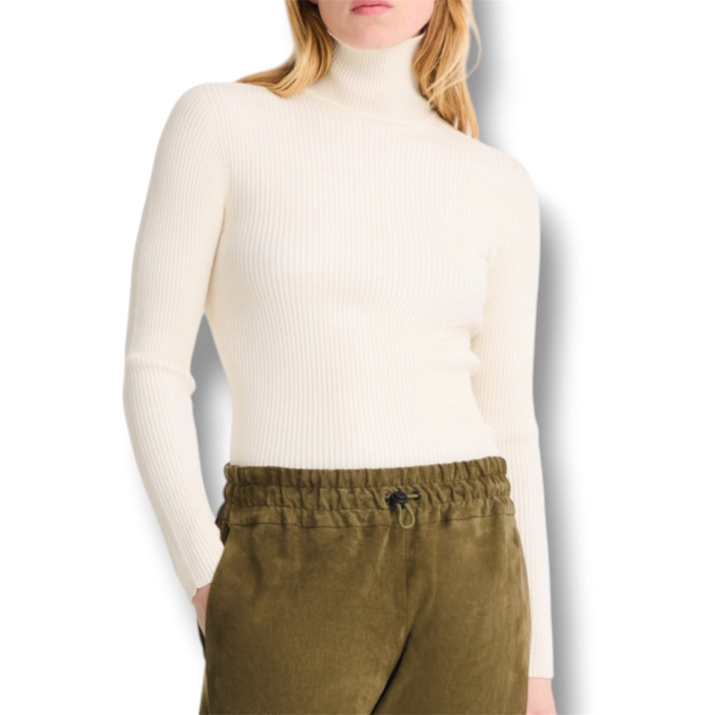 Longchamp High Collar Fitted Knit - Size Small - Very Good Condition