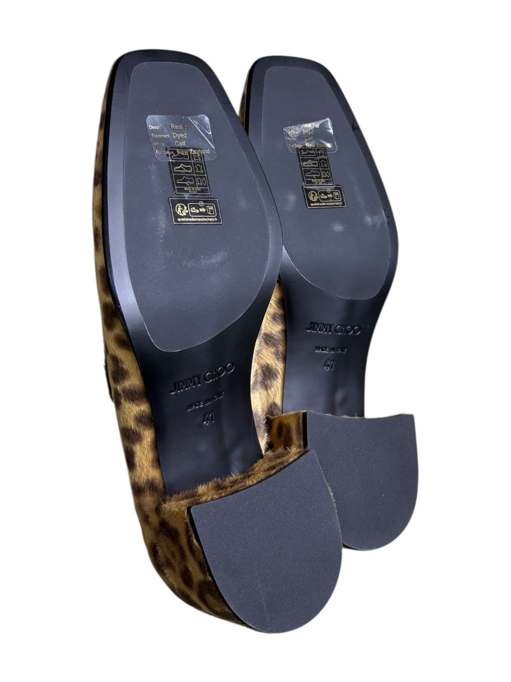 Jimmy Choo Leopard Print Pumps - Size 41