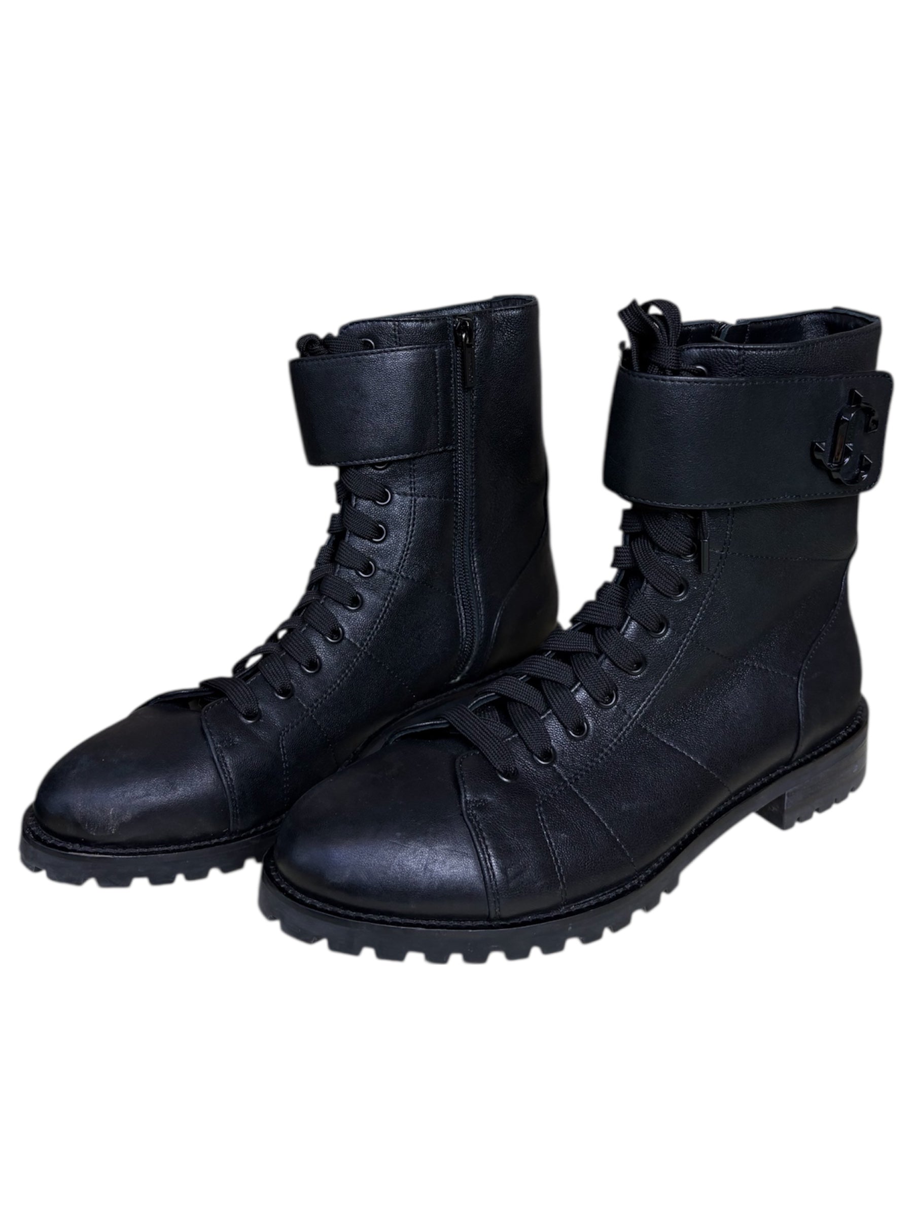Jimmy Choo Combat Boots - Size 43