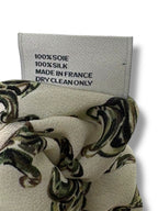 Celine Silk Triomphe Scrunchie