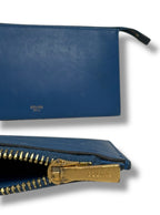 Céline Ring Multifunction Leather Clutch