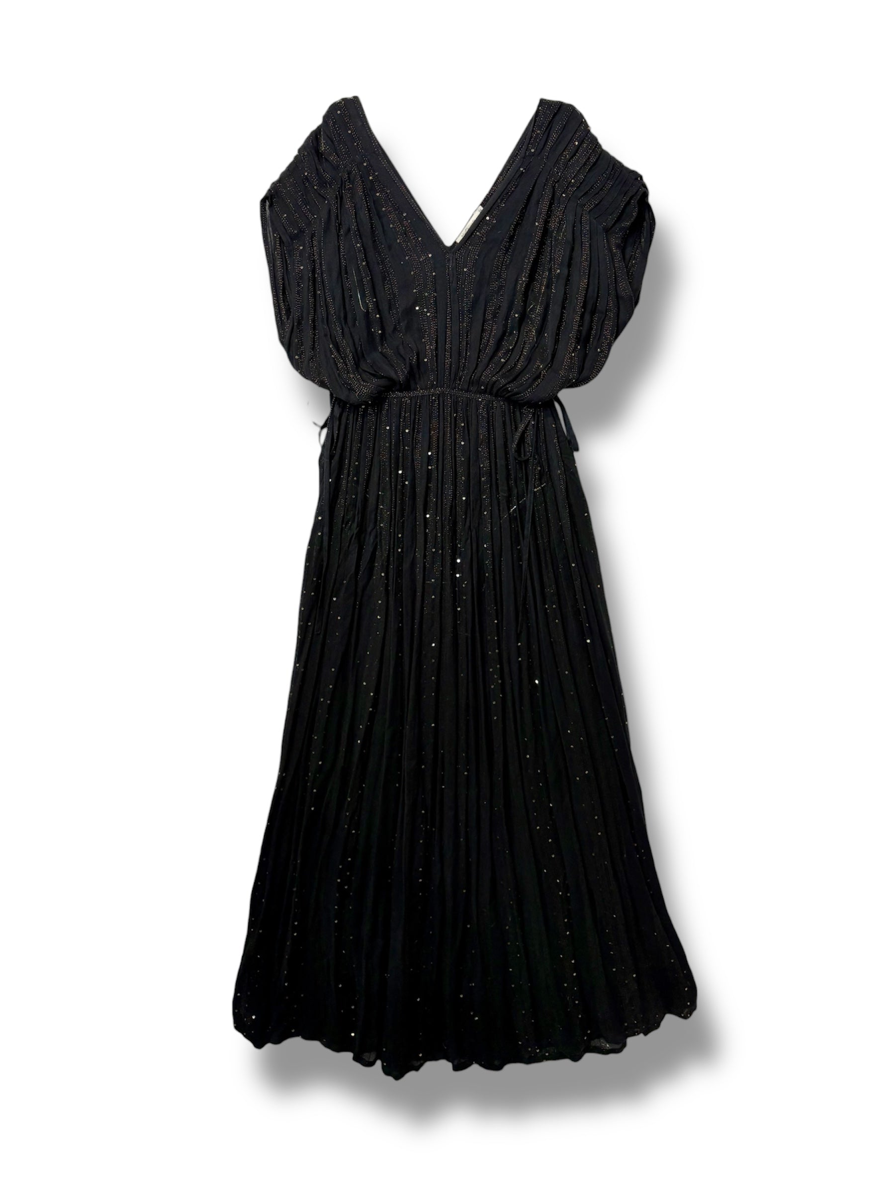 Mes Demoiselles 'Nokomis' Black Maxi Dress - Size 36 - Very Good Condition