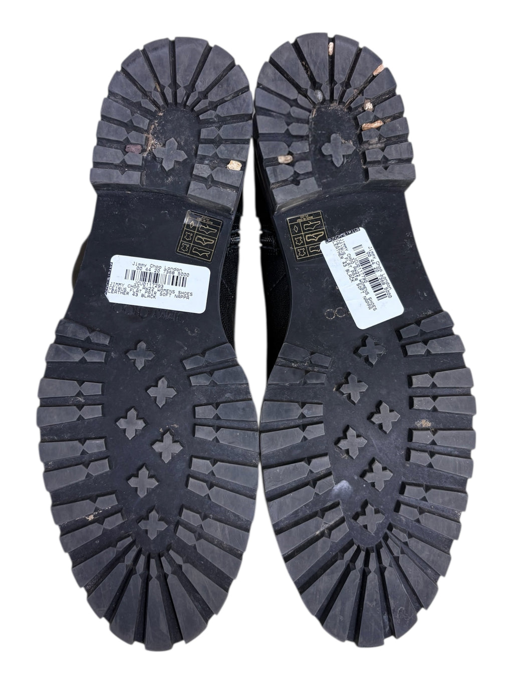 Jimmy Choo Combat Boots - Size 43