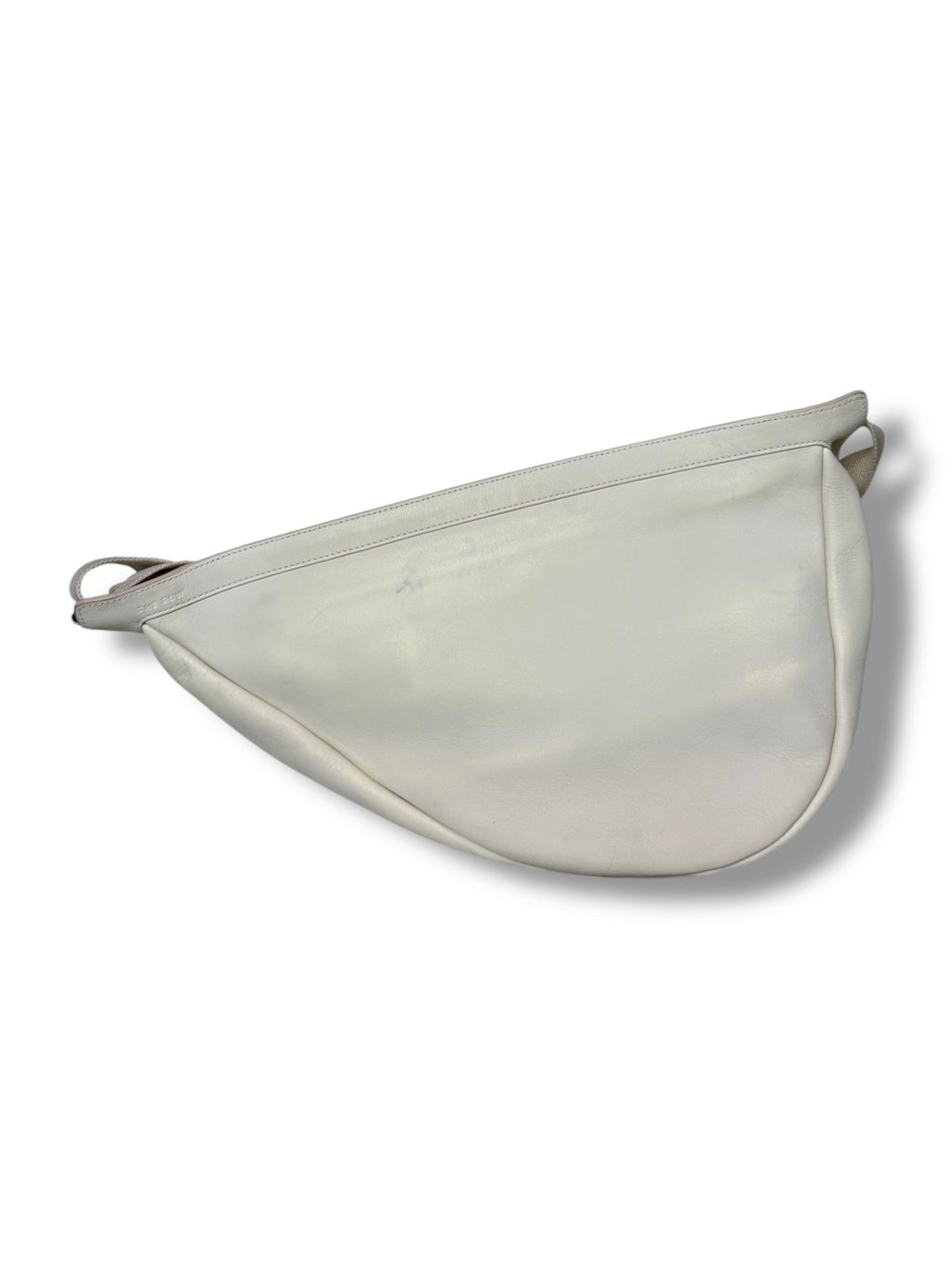 The Row Slouchy Banana Textured Leather Shoulder Bag - Very Good Condition