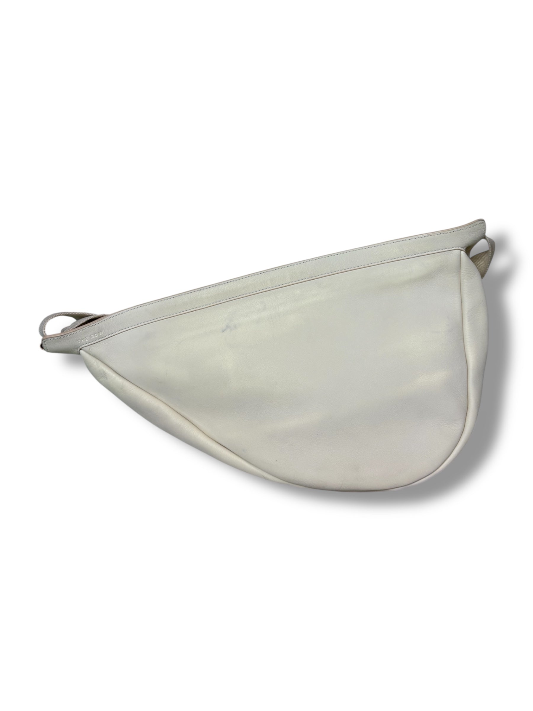 The Row Slouchy Banana Textured Leather Shoulder Bag - Very Good Condition