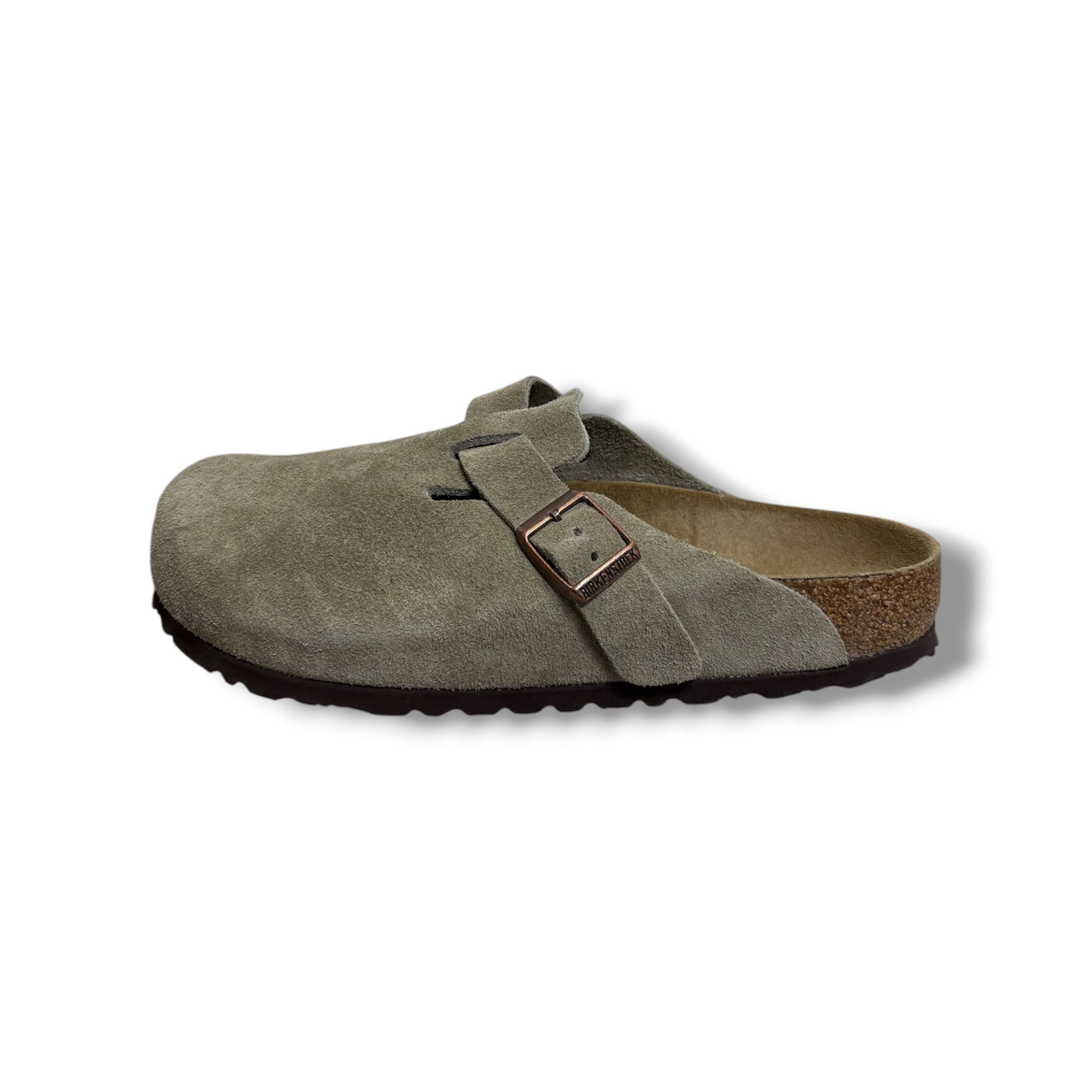 Birkenstock Suede Boston Mule - Size 39 - Excellent Condition