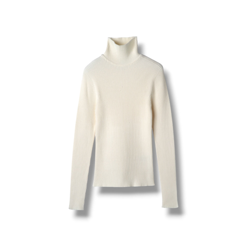 Longchamp High Collar Fitted Knit - Size Small - Very Good Condition