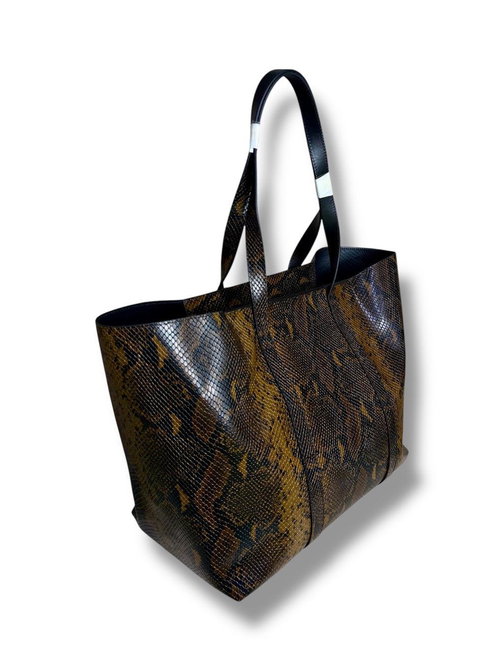 2026 Sézane 'Gabin' Faux Python Handbag - Brand New With Tags