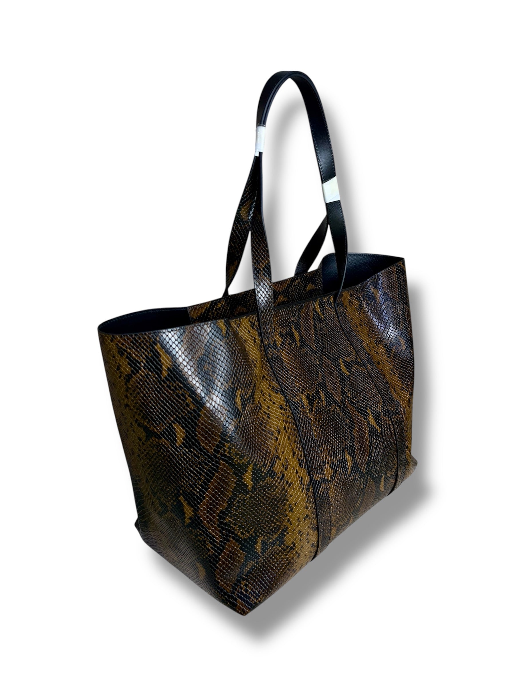 2026 Sézane 'Gabin' Faux Python Handbag - Brand New With Tags