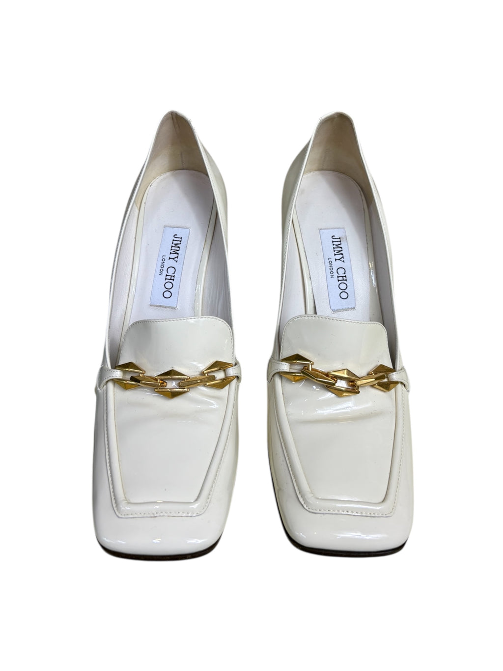 Jimmy Choo Patent Loafer Pumps - Size 41 - Excellent Condition