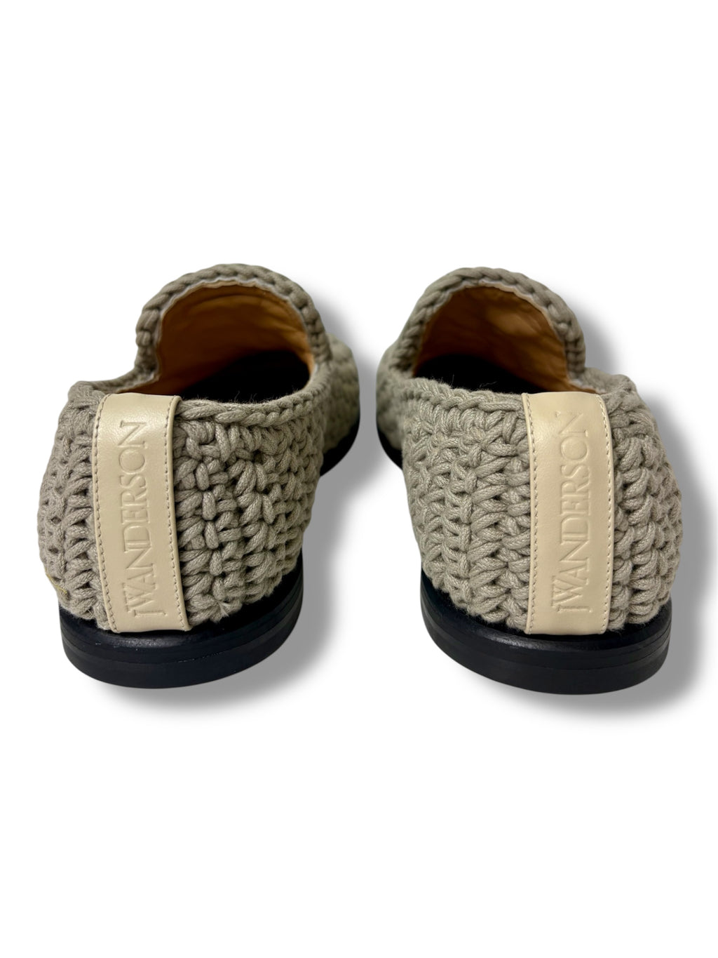 2024 JW Anderson Crochet Moccasins - Size 37