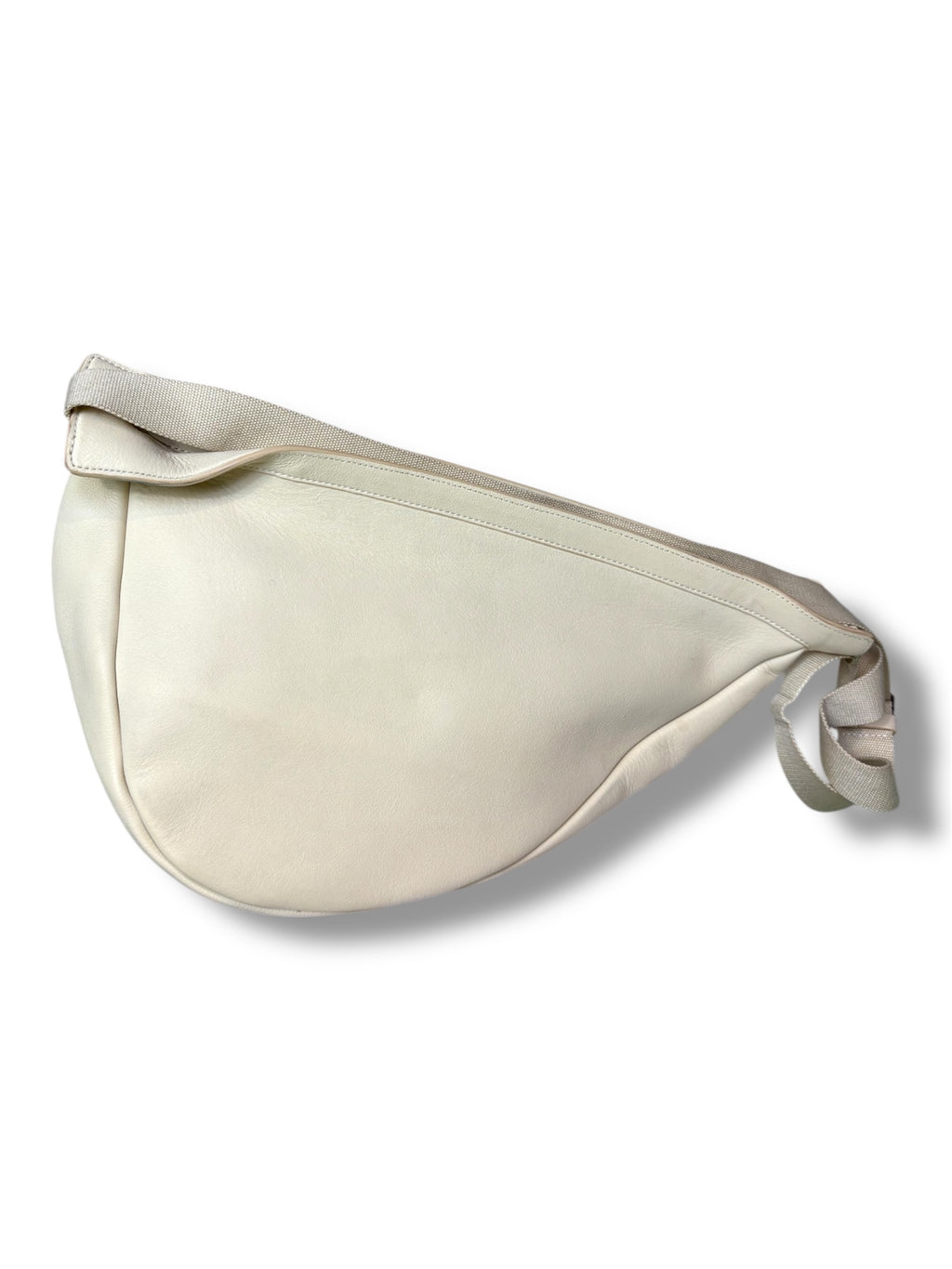 The Row Slouchy Banana Textured Leather Shoulder Bag - Very Good Condition