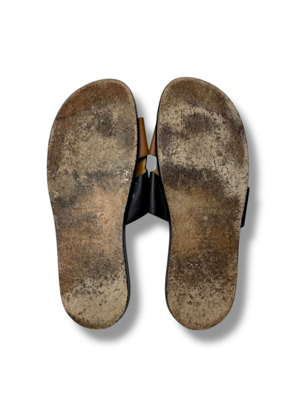 Hermès Izmir Two Tone Sandals - Size 41.5 - Good Condition
