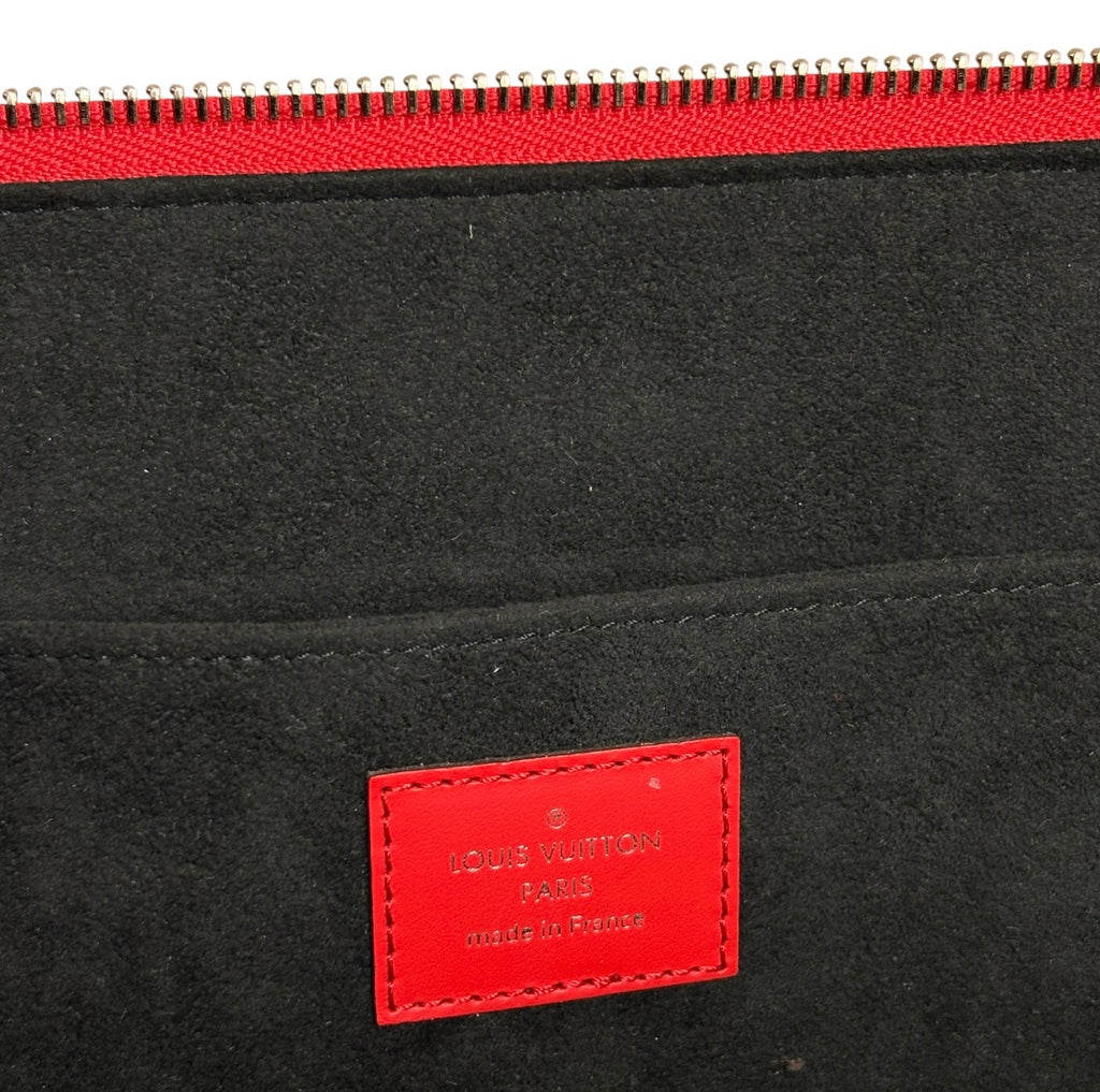 2017 Limited Edition Louis Vuitton x Supreme Pochette Jour GM - Very Good Condition