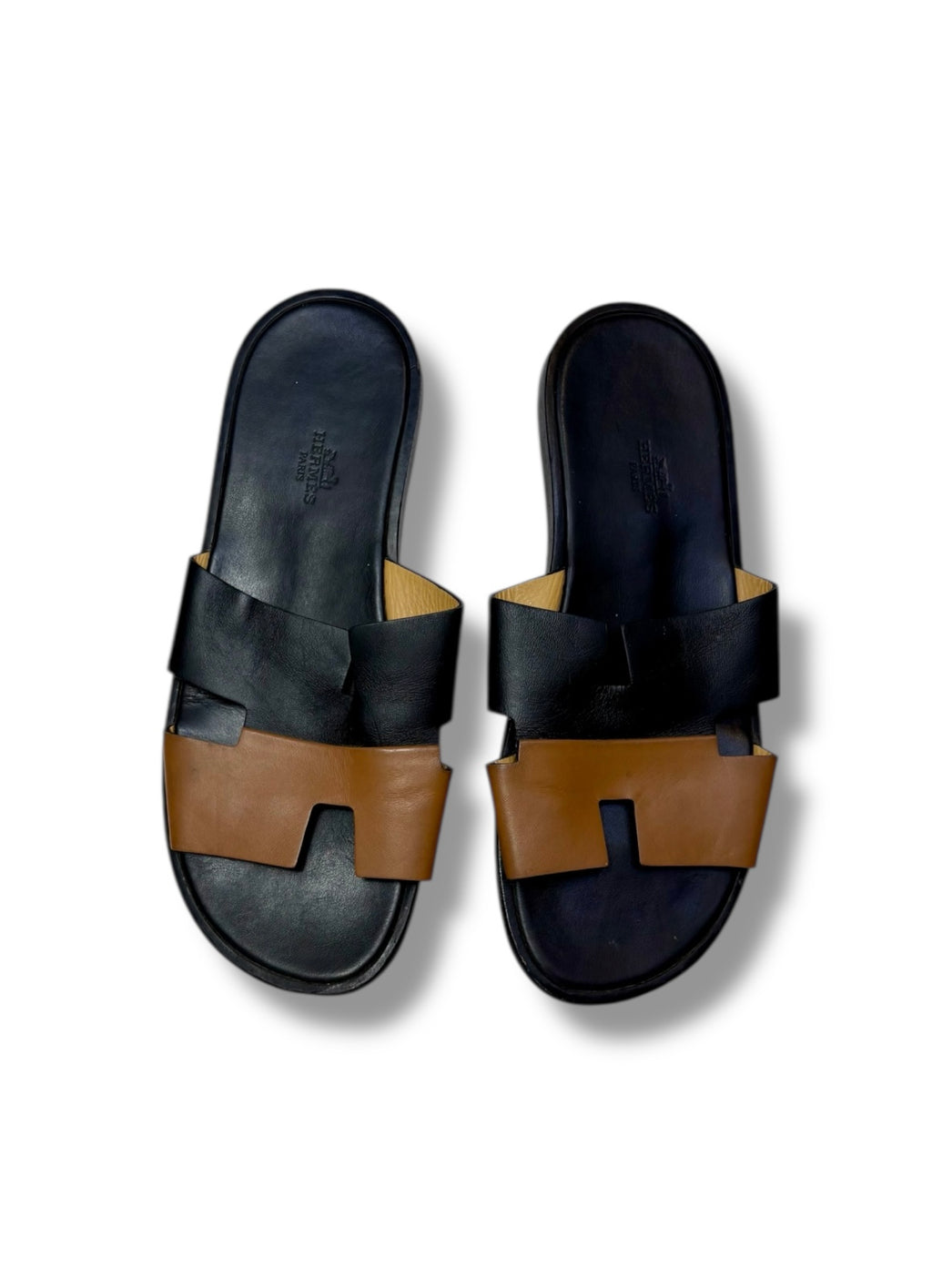 Hermès Izmir Two Tone Sandals - Size 41.5 - Good Condition