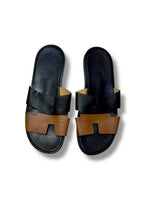 Hermès Izmir Two Tone Sandals - Size 41.5 - Good Condition