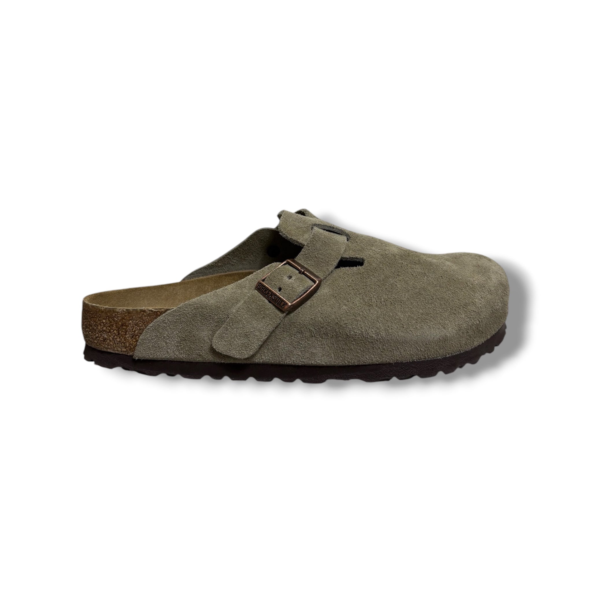 Birkenstock Suede Boston Mule - Size 39 - Excellent Condition