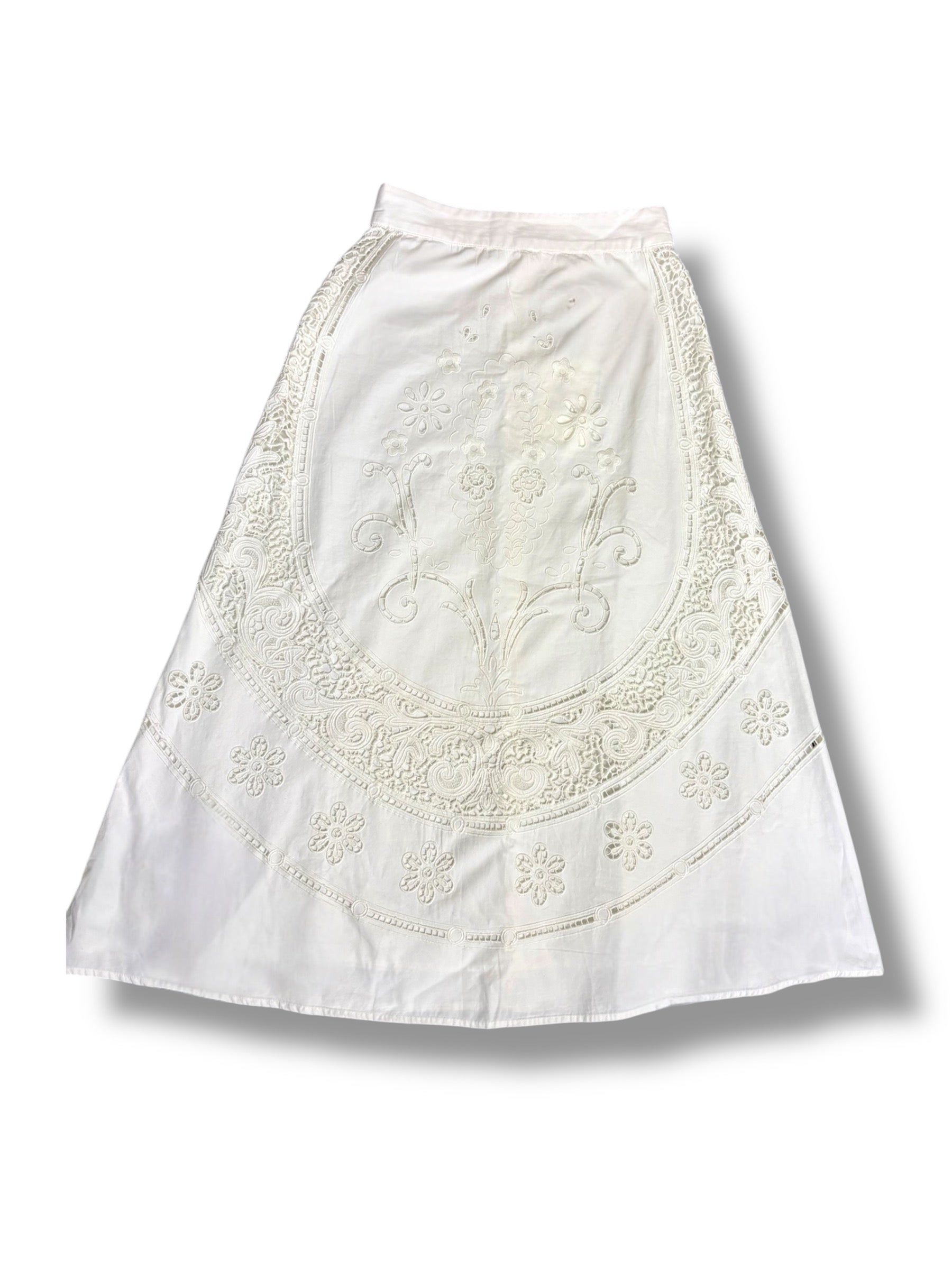 2026 Sezane x Sea NY 'Solya' Midi Skirt - Size 34 - Brand New With Tags