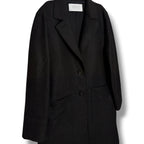 Harris Wharf Long Boxy Coat - Size 10 - Very Good Condition