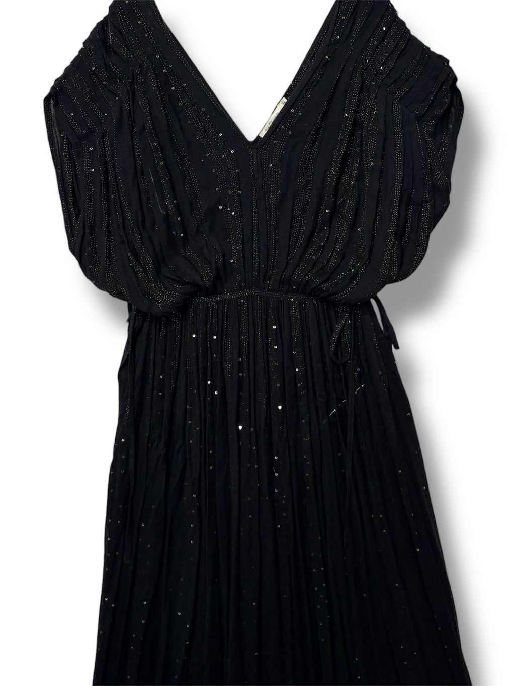 Mes Demoiselles 'Nokomis' Black Maxi Dress - Size 36 - Very Good Condition
