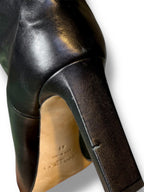 Jimmy Choo Leather Knee High Boots - Size 41 - Very Good Condition