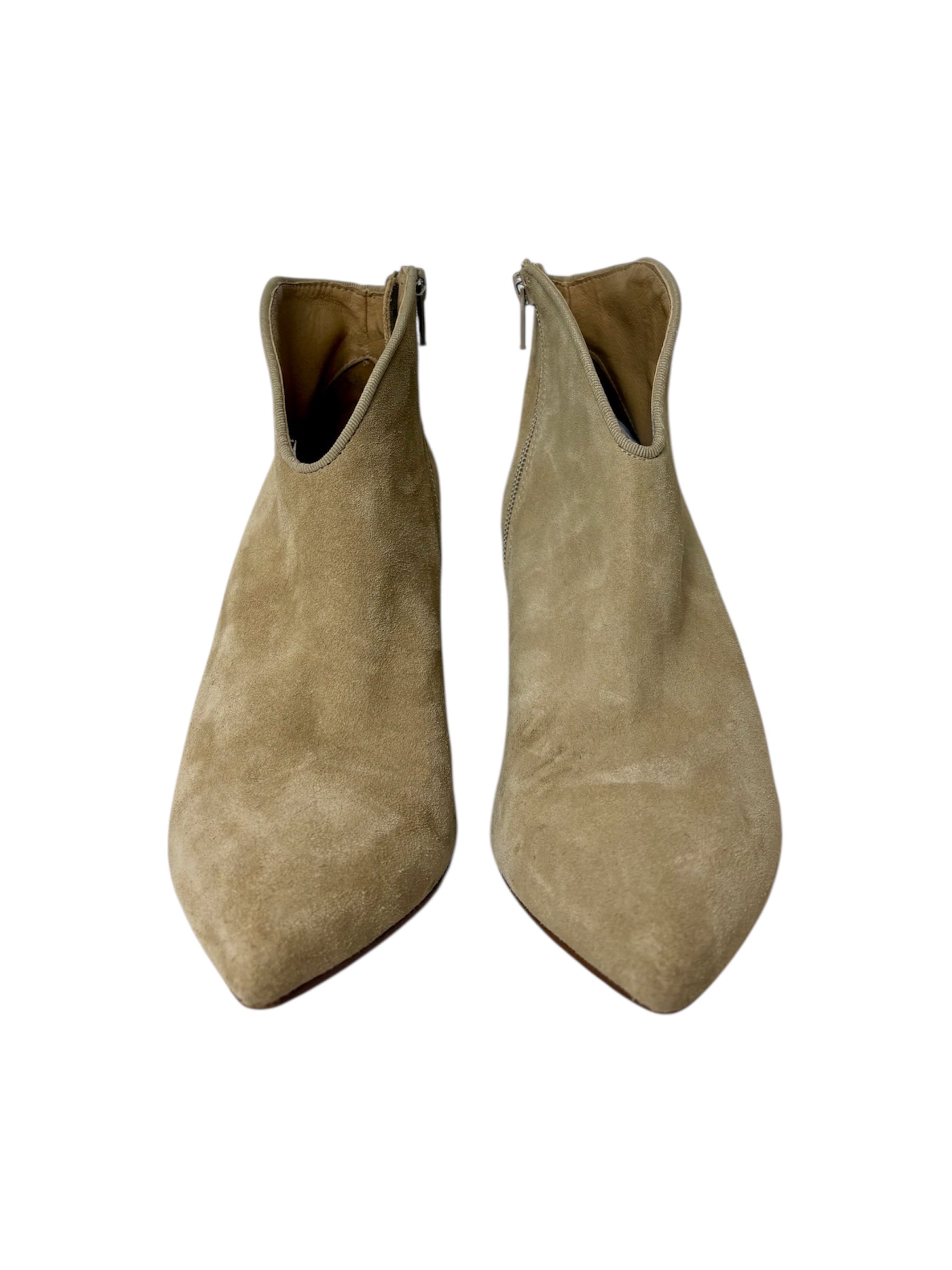 Mint Velvet Suede Ankle Boots - Size 39