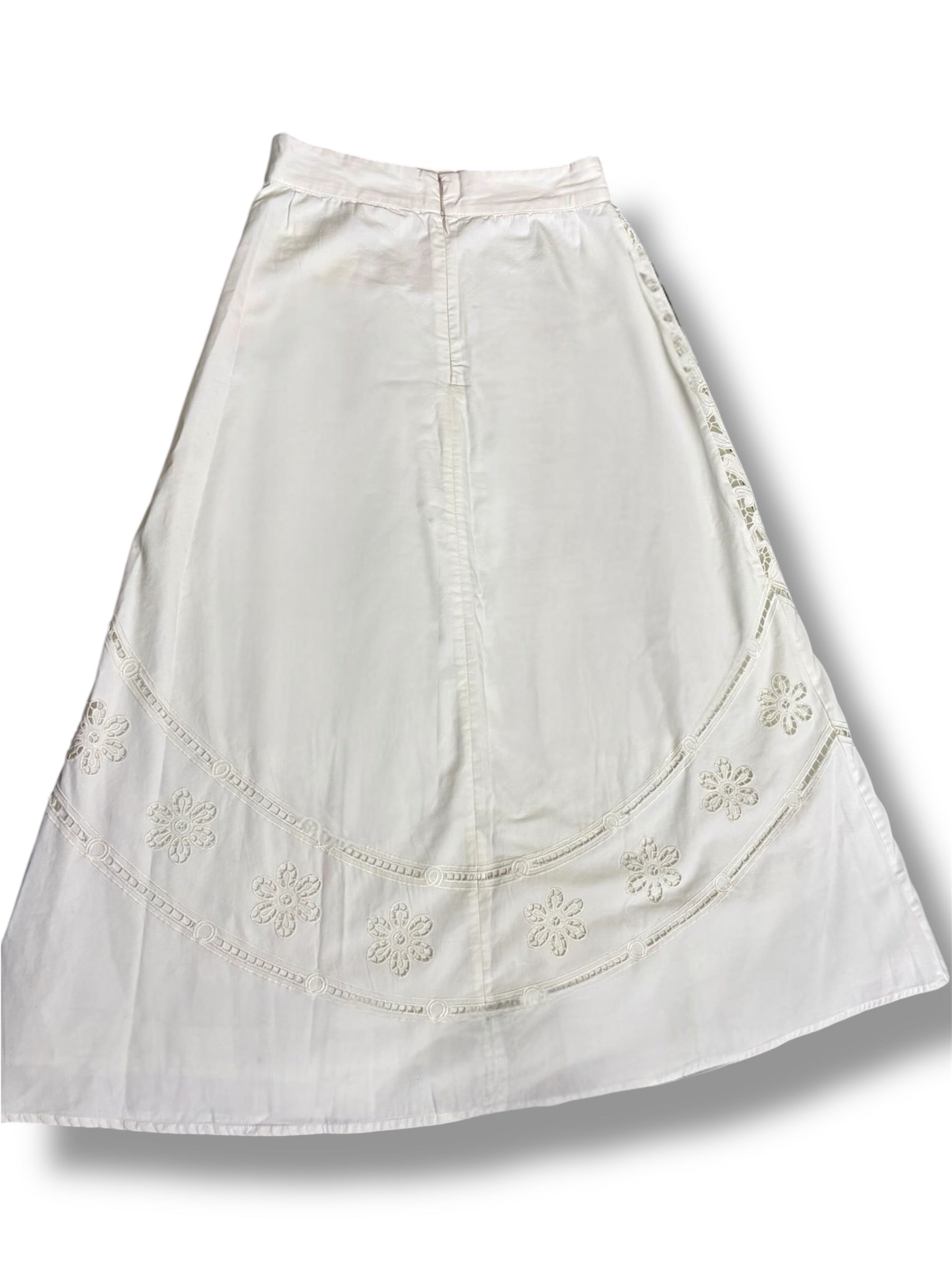 2026 Sezane x Sea NY 'Solya' Midi Skirt - Size 34 - Brand New With Tags