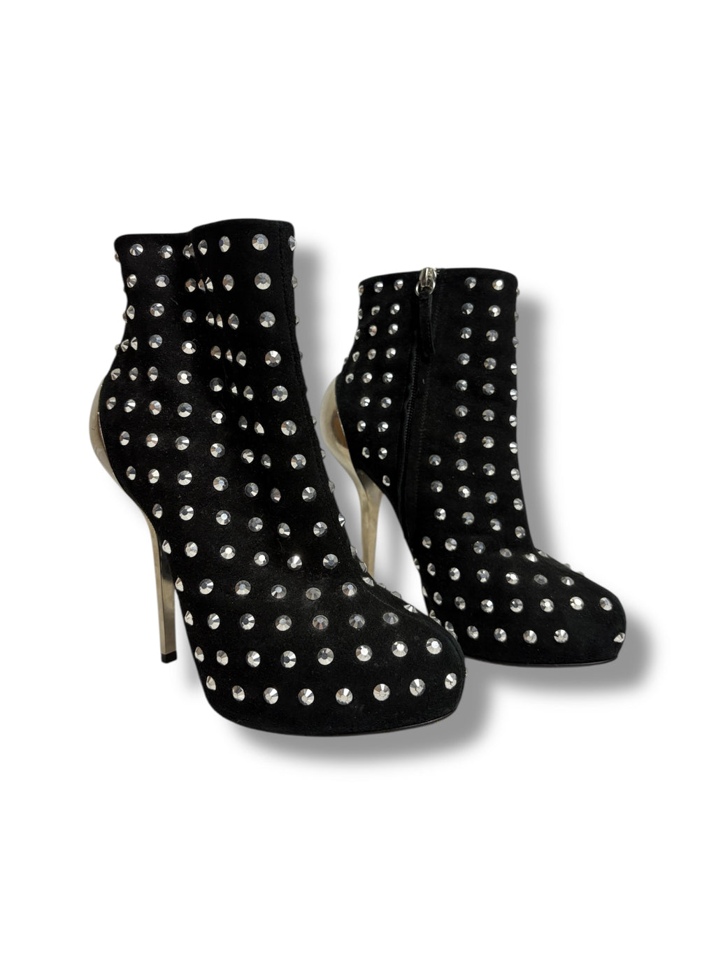 Giuseppe Zanotti Suede Platform Boots - Size 37 - Very Good Condition