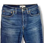 Re/Done High Rise Ankle Crop - Size 25 - Excellent Condition