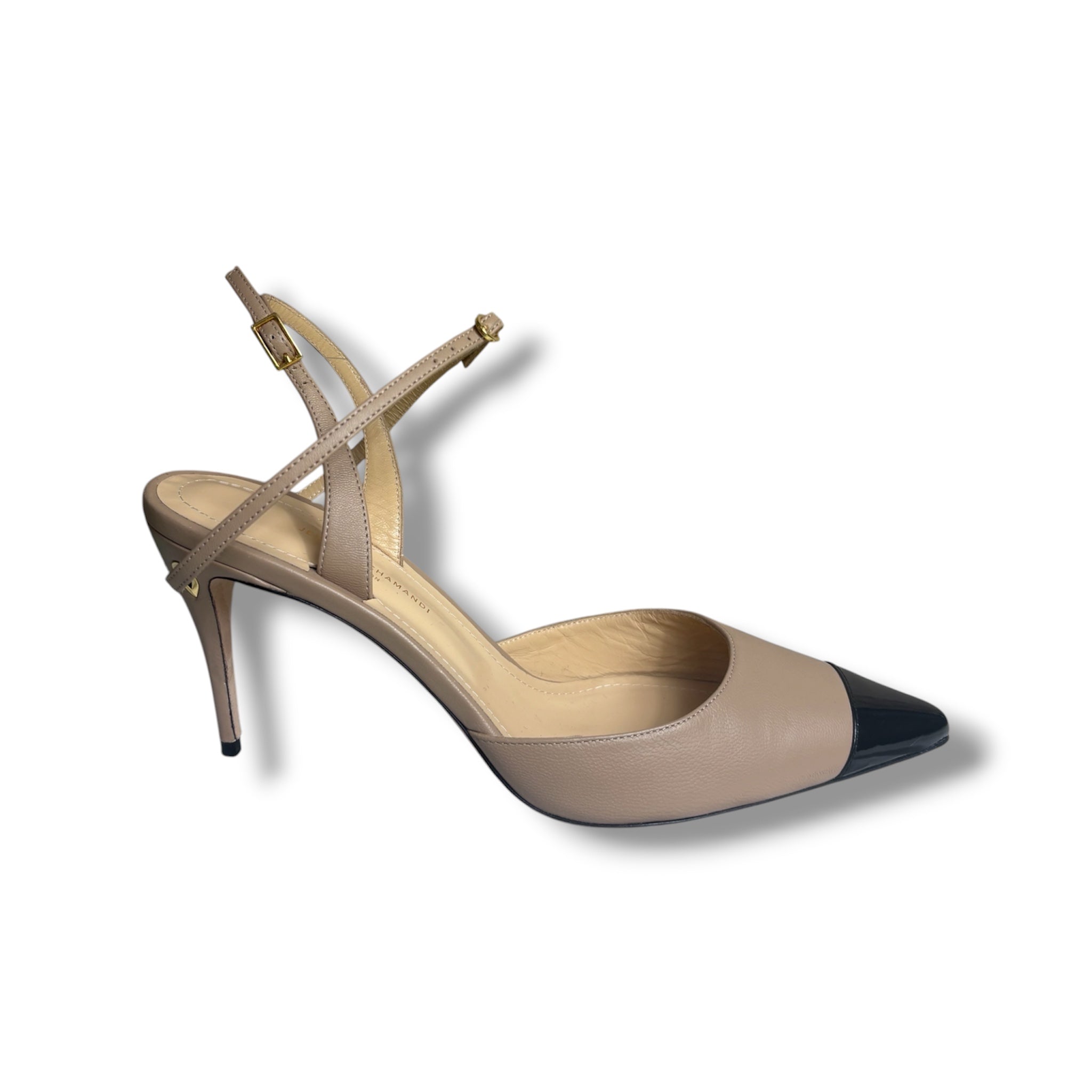 Jennifer Chamandi Vittorio 85 Slingback - Size 41 - Very Good Condition