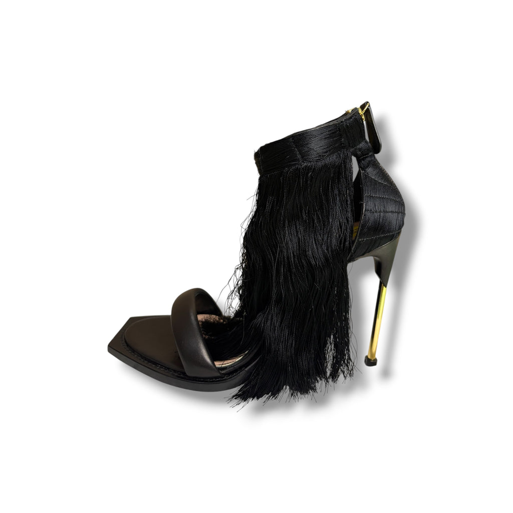 Alexander McQueen Fringed Stiletto - Size 41 - Never Worn