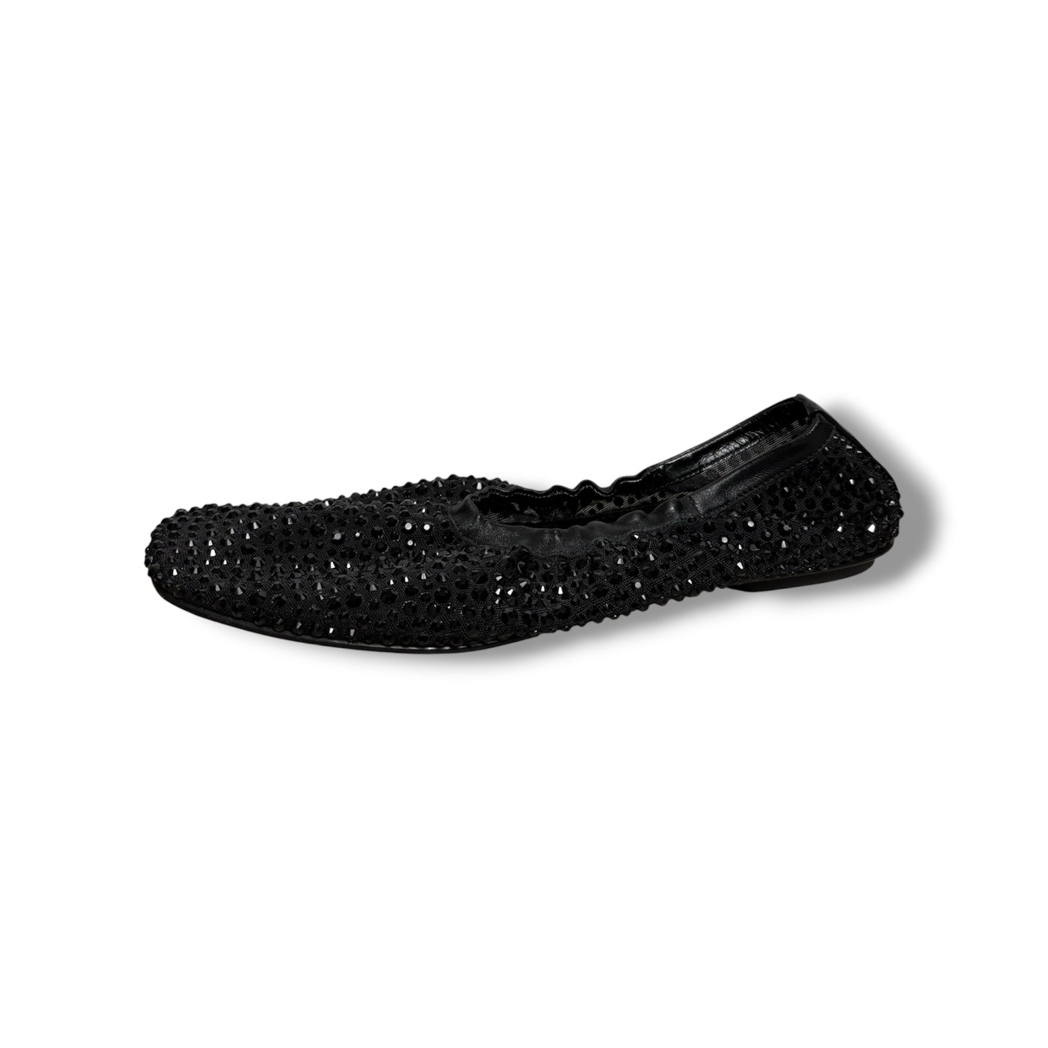 Le Monde Béryl Crystal 'Mica' Flats - Size 38 - Very Good Condition