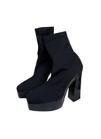 Jimmy Choo Knitted Sock Boots - Size 41