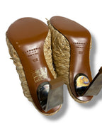 Clergerie Raffia Mules - Size 37.5 - Never Worn